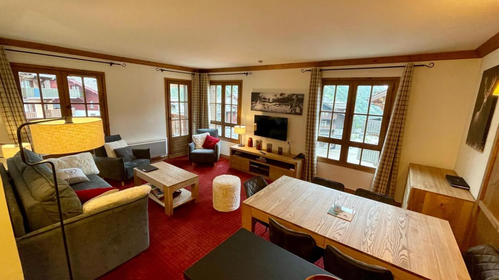 Arc 1950 - Appt 2CH - 6 pers - Rés 5* luxe - Piscine, sauna, hamman, jacuzzi - Classé 5 cristaux Paradiski Les Arcs  Extérieur photo